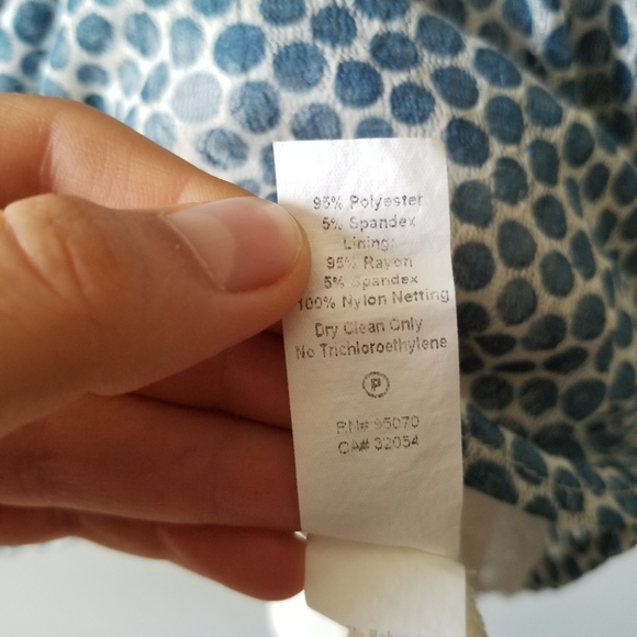 Anthropologie Weston Wear Frothed Dots Dress - Picture 7 of 11